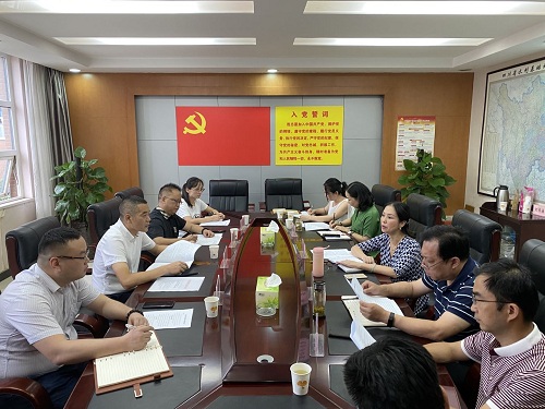 2020.07.23 厅信息中心主任何骐一行到省水文局调研宣传工作.jpg